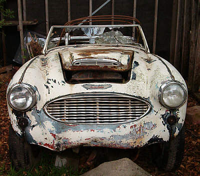 My latest project a 1959 Austin Healey 3000 Mk1