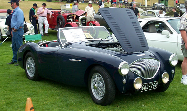 Austin Healey 100 Restoration Site